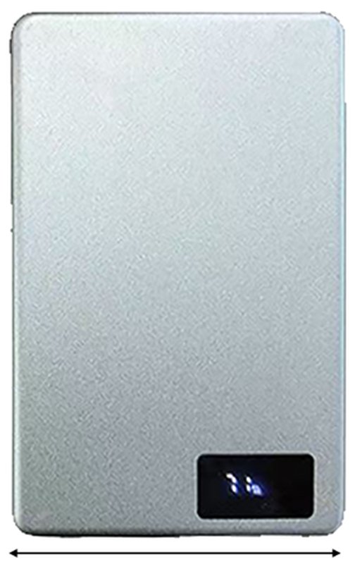 J01-PX ultra-thin magnetic wireless power bank, aluminum body